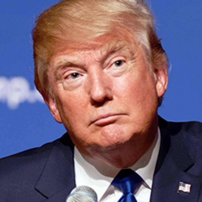 Le président des États Unis, Donald Trump. Image: IPPNW